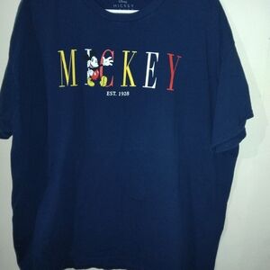 Disney Mickey Mouse Navy Graphic Tee